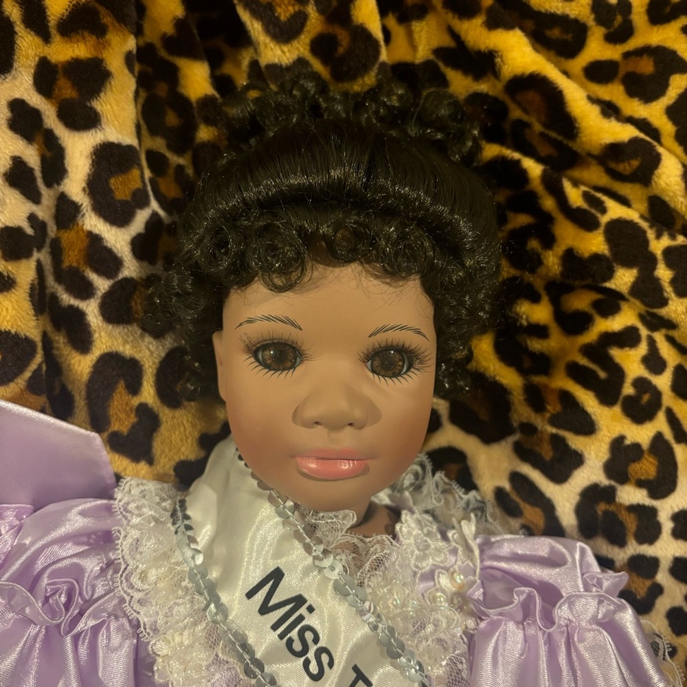 1996 Marie Osmond “KIM Miss Tiny Tots” Porcelain Doll - Picture 5 of 6